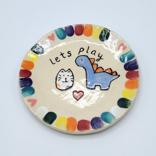 Ceramic Plate - Lets Play