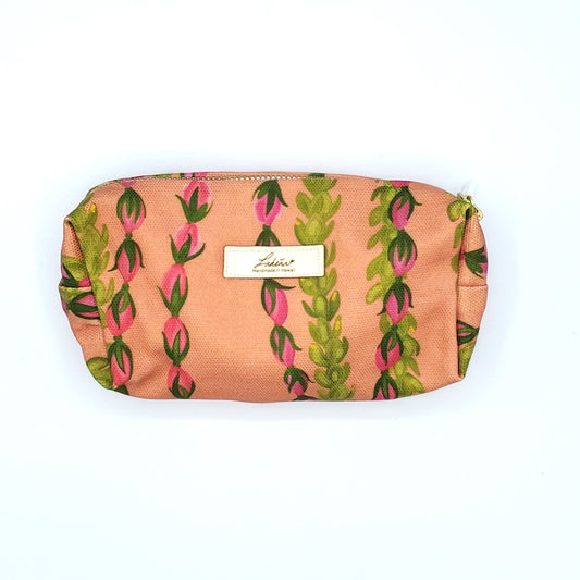 Small Pouch - Rose/Pakalana Salmon