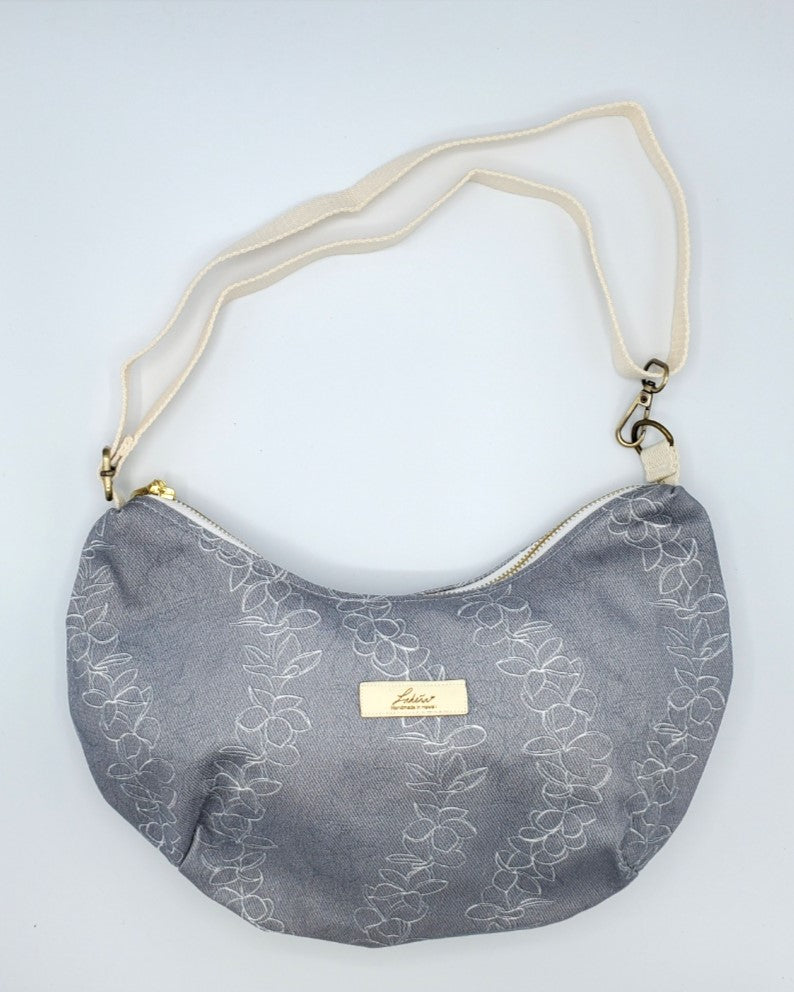 Fanny Pack - Plumeria Gray