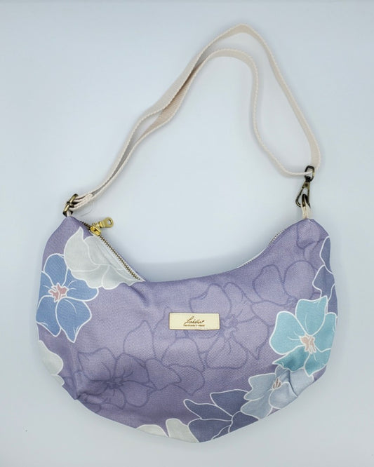 Fanny Pack - Flowers Periwinkle