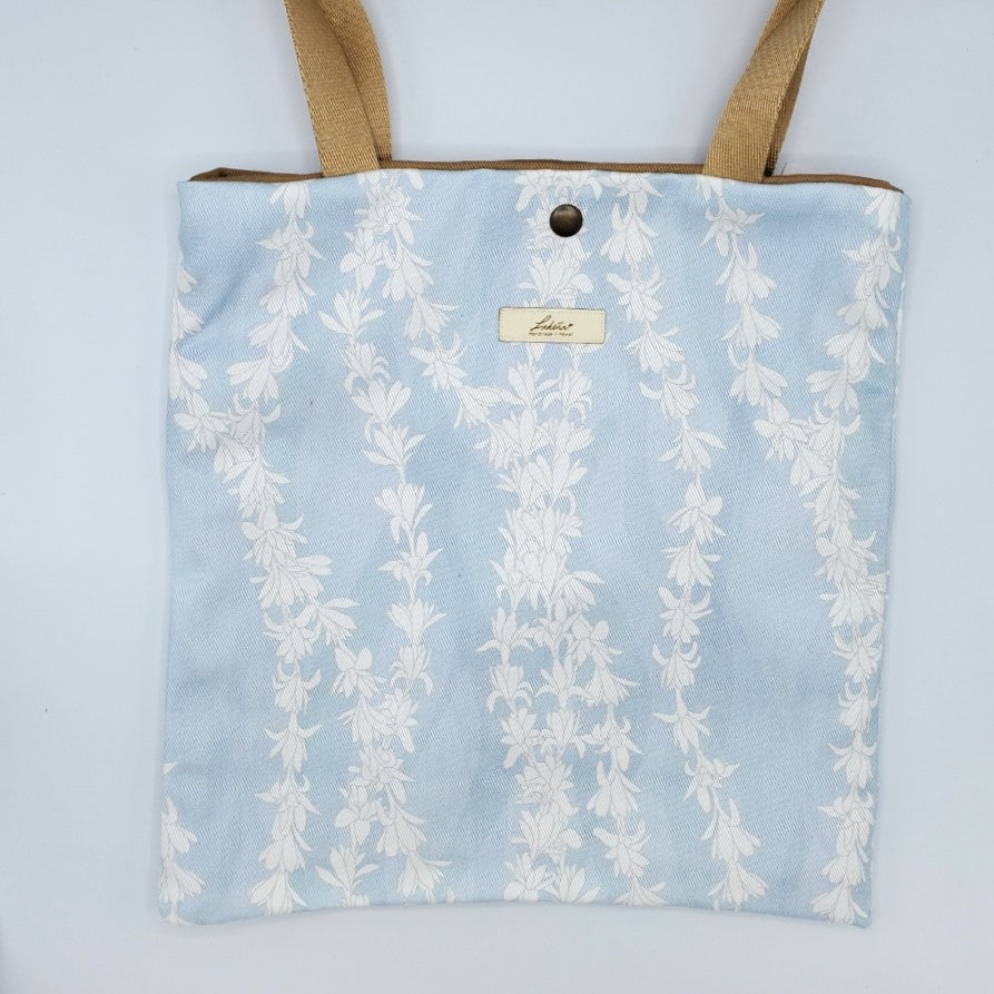 Tote Bag Medium - Tuberose Light Blue