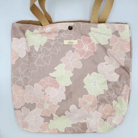 Tote Bag Large - Flowers Mauve