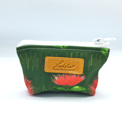 Coin Pouch Splash Proof Gusseted - Ohia