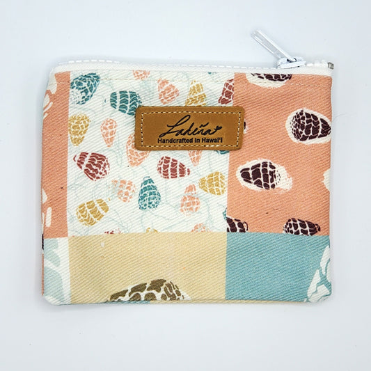 Coin Pouch Splash Proof Flat - Shells